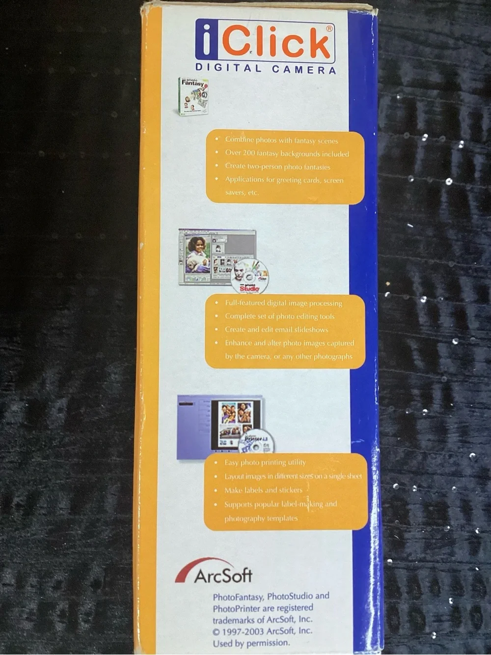 Vintage iClick 1.2 Xtreme Digital Camera